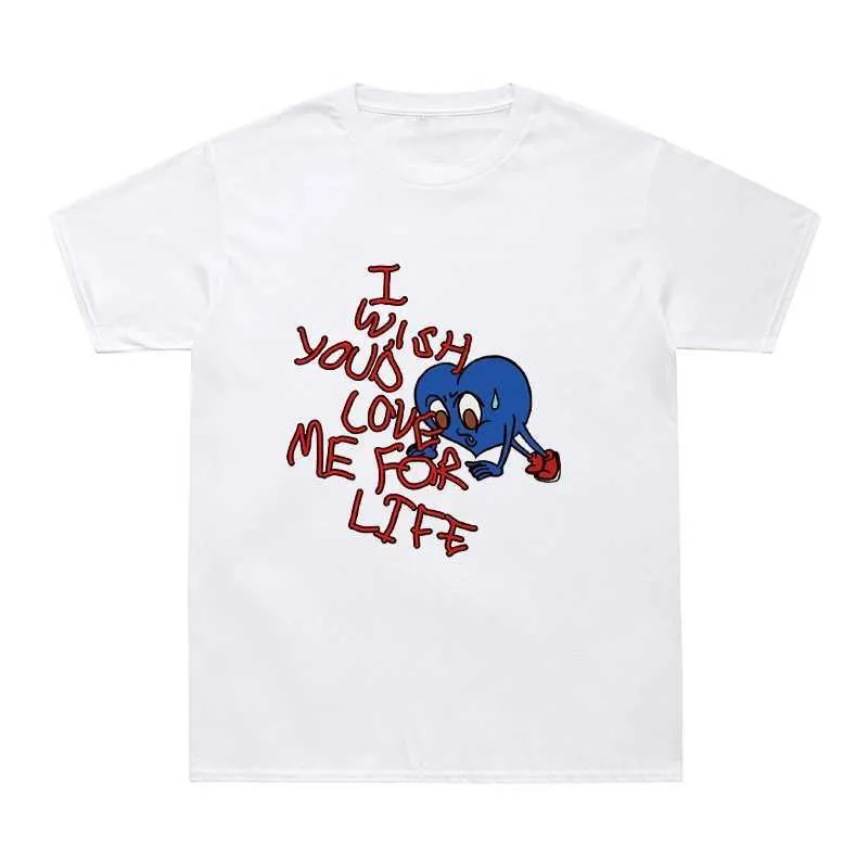 Heren t-shirts Hot Sale 2020 Summer Men T-shirts I You Love Me For Life Harajuku T-shirts Brockhampton Ginger Hip Hop TS Grappig T-shirt Y240429