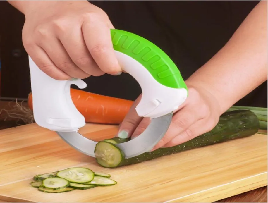Cuchillo de cocina multifunción accesorios de cocina cortante de verduras cortador de vegetales cuchillo afilado fácil de cortador herramientas vegetales1703454