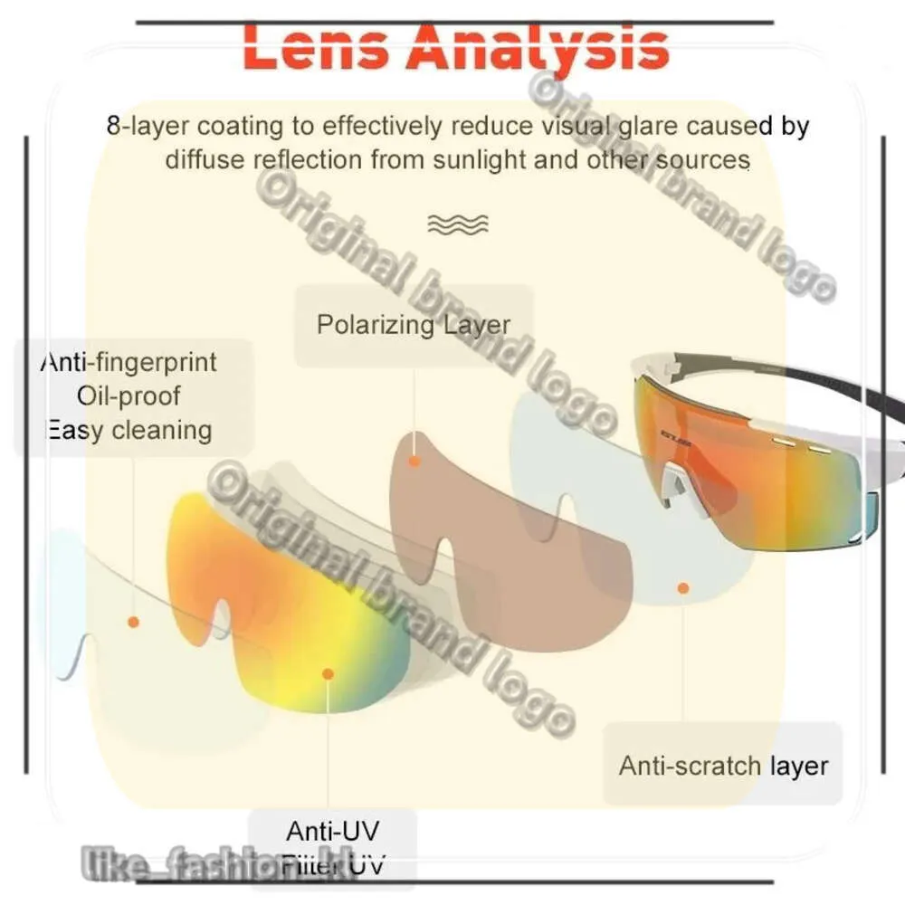 Fashion Eyewars Gub Mtb Road Bike Riding Oaklys Lunes 3 Lens HD UV400 Men Femmes Femmes Bicycle Eyewear Goggles Windproof Polaris Sport Designer Sport Des lunettes de soleil 389