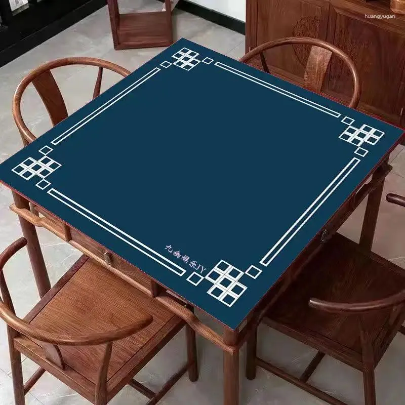 Tipide épaissie du ménage épaissie MAHJONG MAT Square Sound Absorbing-Resistant Non-Slip Resistant