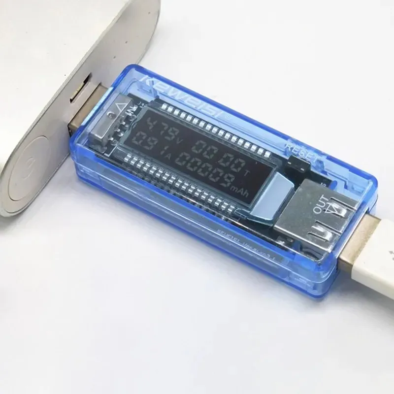 Testeur de chargeur USB Testeur de tension de tension Voltmètre Voltmètre AMMETER CAPATION DE BATTER