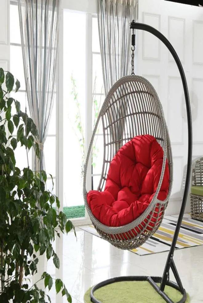 Swing Hanging Basket Sitzkissen Kissen verdickter Stuhlkissen für heimische Wohnzimmer Hängebetten Schaukelstühle Sitze 80x120cm9104701