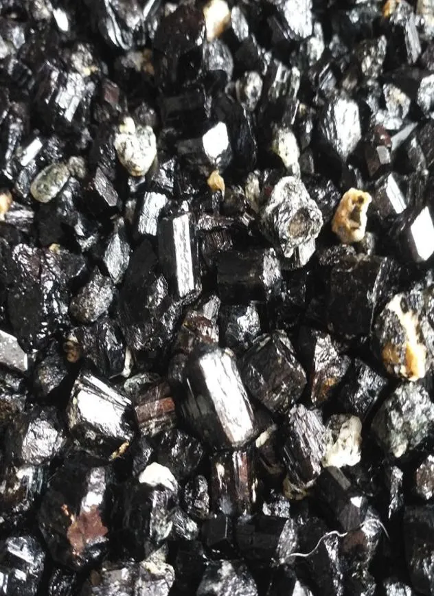 Whole 100g Natural Black Tourmaline Rough Mineral Quartz Crystal Gravel Tumbled Stone Reiki Healing for degaussing6060998