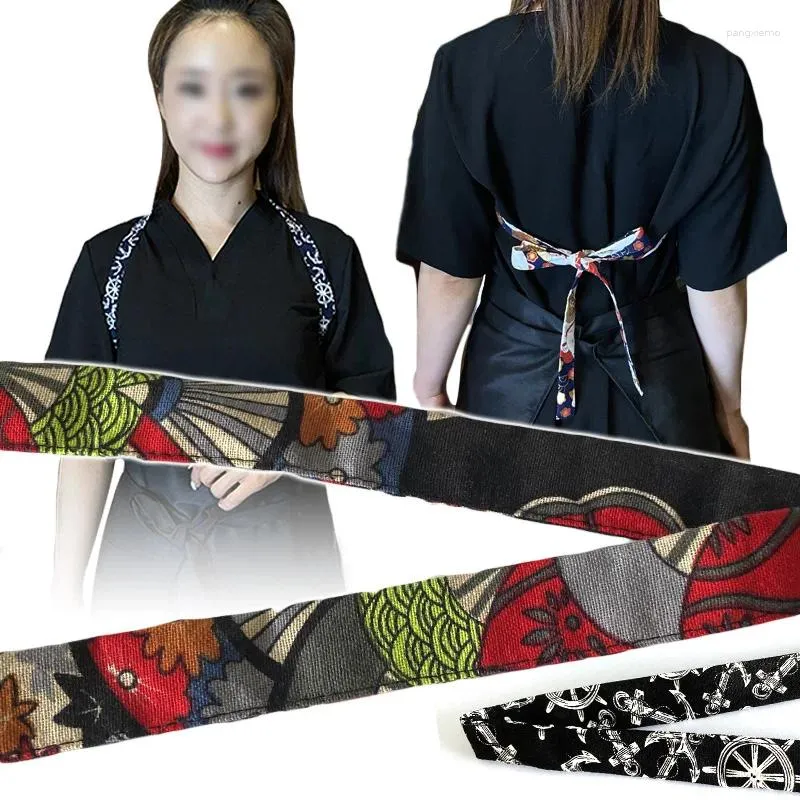 Etnische kleding vrouwen vintage taille riem Japanse kimono riemen yukata obi cuisine sushi restaurant ober chef werk uniform gordel