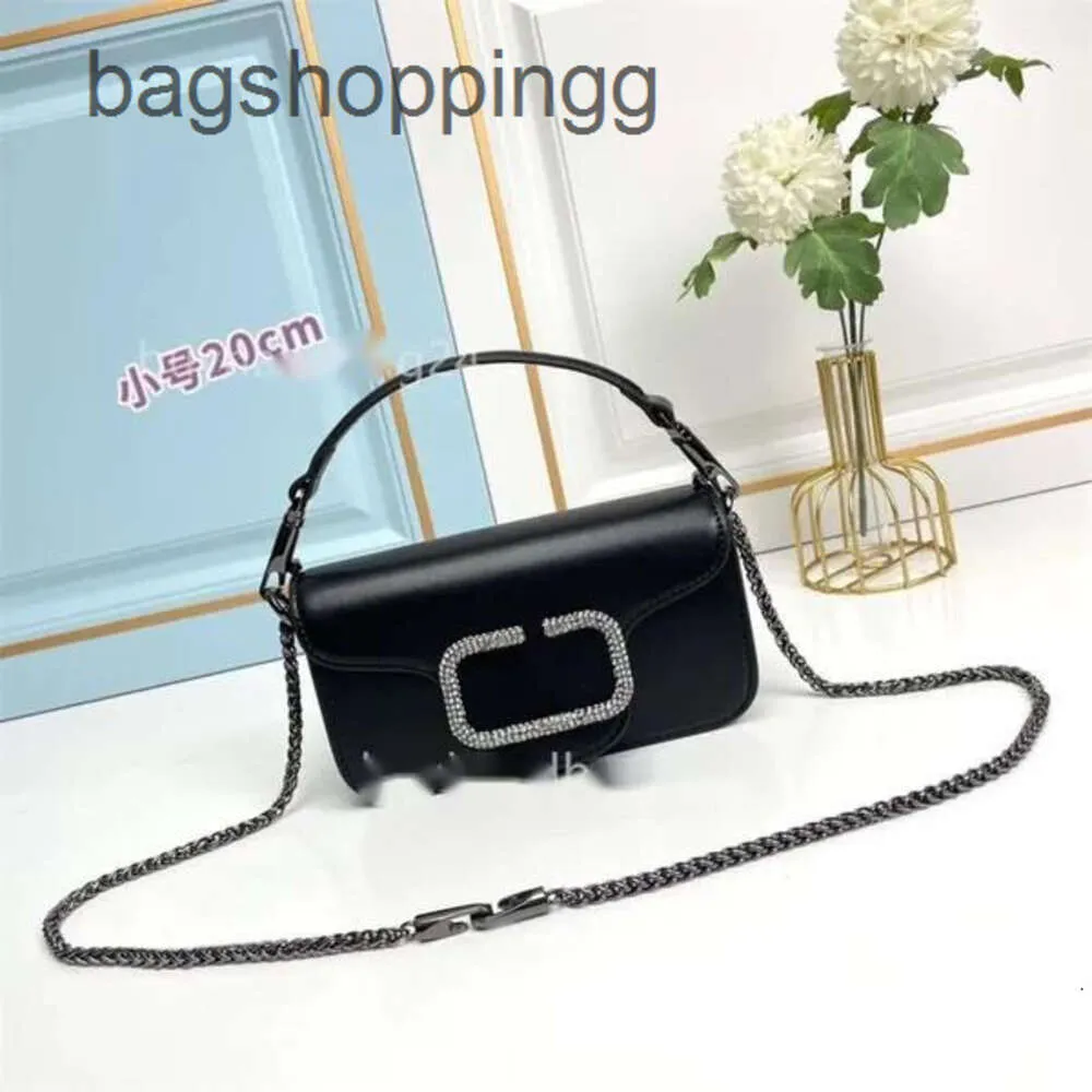 Handbag Crossbody Shoulder Locoo Chain Designer Leather Event Bag Single Woman Vallenttiino 2024 Calf Fashion Bags Vo Crystal Purse Diamond New Lady JKUJ