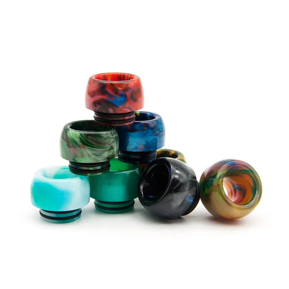 810 Thread Epoxy Resin Wide Bore Drip Tip Mouthpiece Drip Tips for Tank TFV8 TFV12 Prince TFV8 Big Baby Atomizer New Arrival