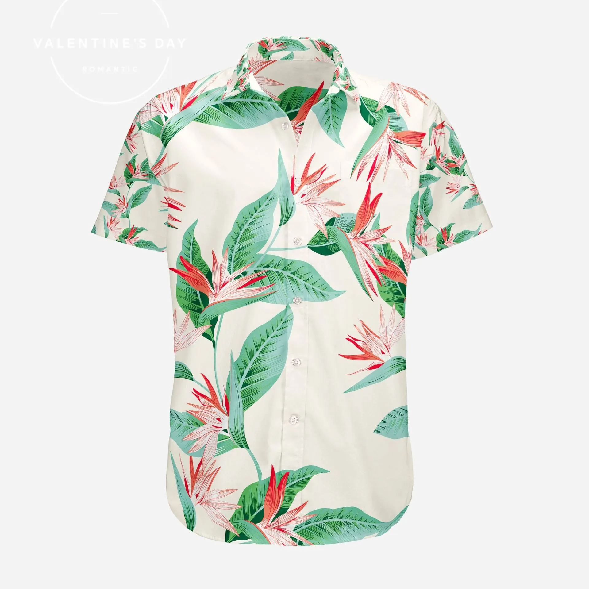 Coton de haute qualité Mente Hawaiian Shirt imprimé à manches courtes à grande taille Hawaii Men de plage Shirts floraux multiples hauts de motif plus taille 3xl