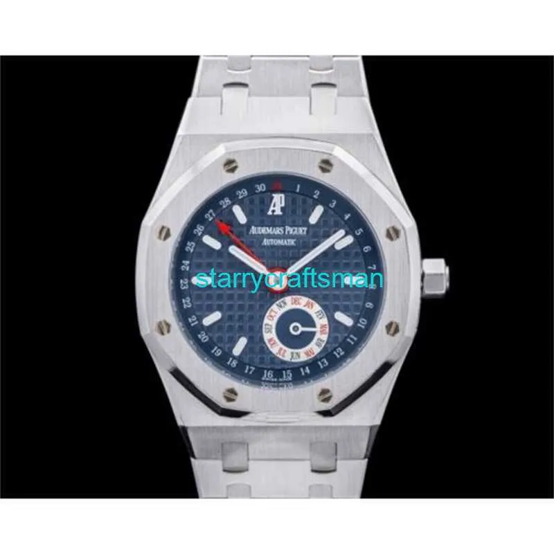 Luxury Watches APS factory Audemar Pigue 25920ST/O/0789ST/01 Royal Oak Calendar SS Blue dial stGU