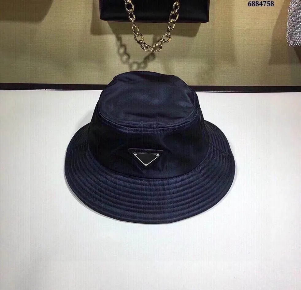 Trendy męski i żeński rybakowy czapkę odwrócony trójkąt nylonowy Wodoodporna wodoodporna okręta słoneczna kapelusz Big Bucket Hat3823606