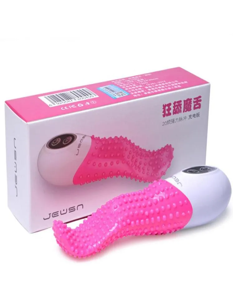 20 Speed ​​Crazy Tongue Sex Toy Tryck vibrator USB -laddning vibrador oralsexleksaker för kvinnor klitoris stimulator slickar leksak s95699038