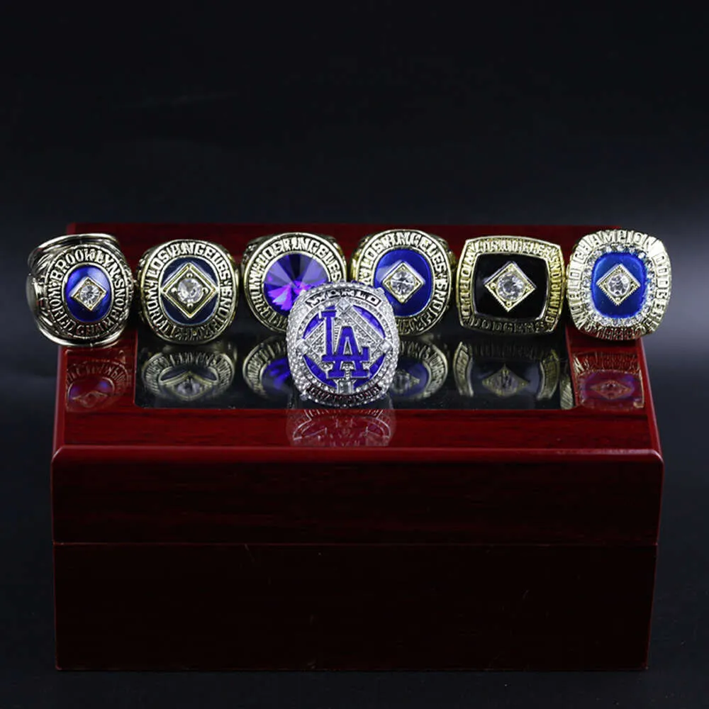 Ksud Band Rings 7 Los Angeles Dodge MLB World Series Championship Rings Set CCCB