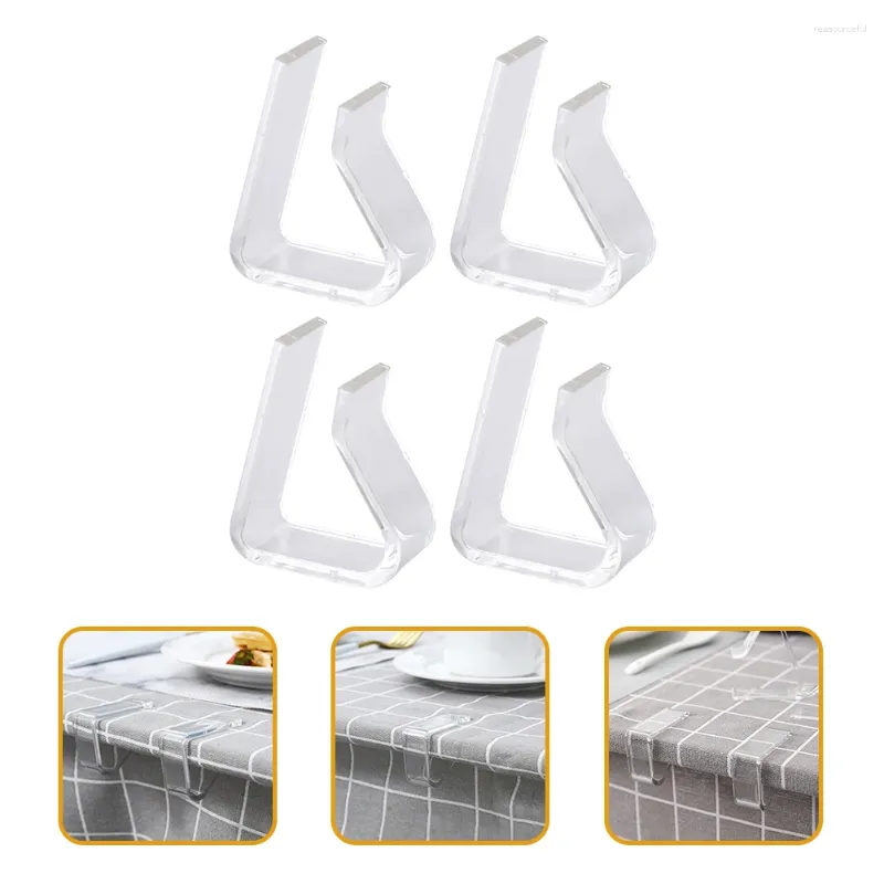 Tafelkleed 8 stks plastic clip bruiloft picknick cover houder tafelkleed stabiele clips voor feesthuis gefixeerd