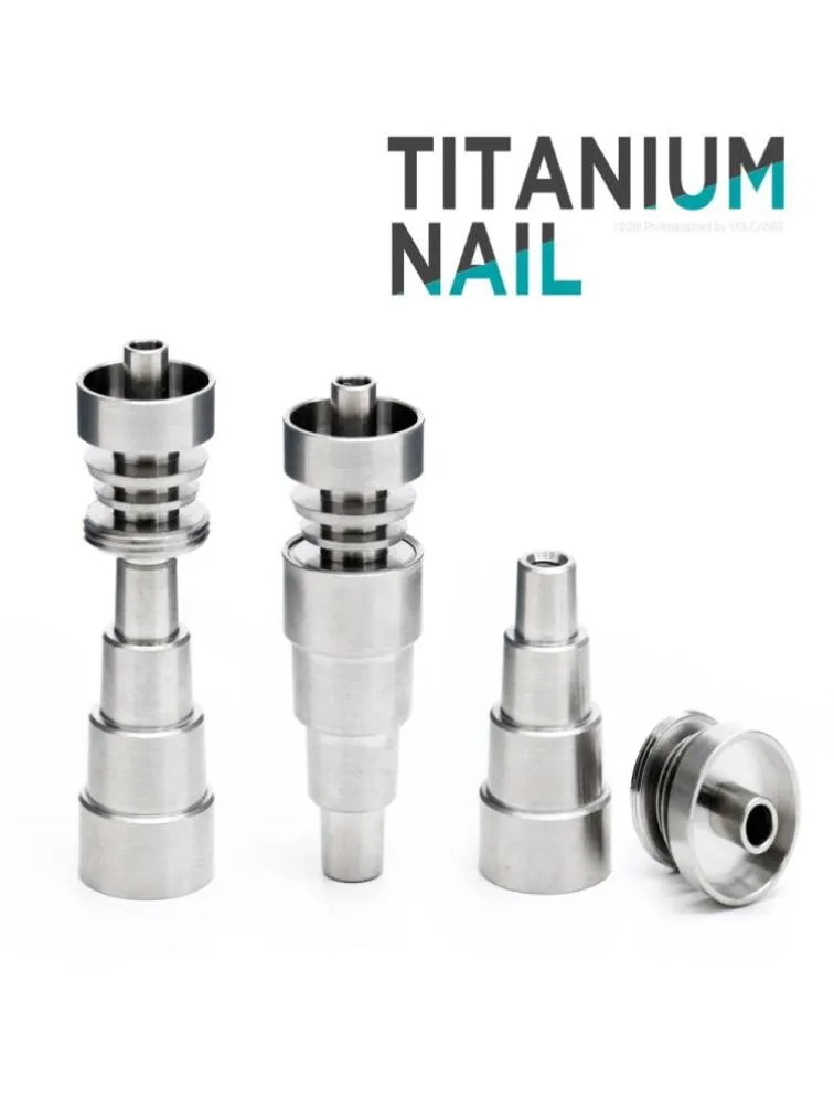 Hand Tools Metal Banger Domeless Titanium Nail 10mm 14mm Male Femal Joint 2 46 in 1 with 6 Different Types7951614