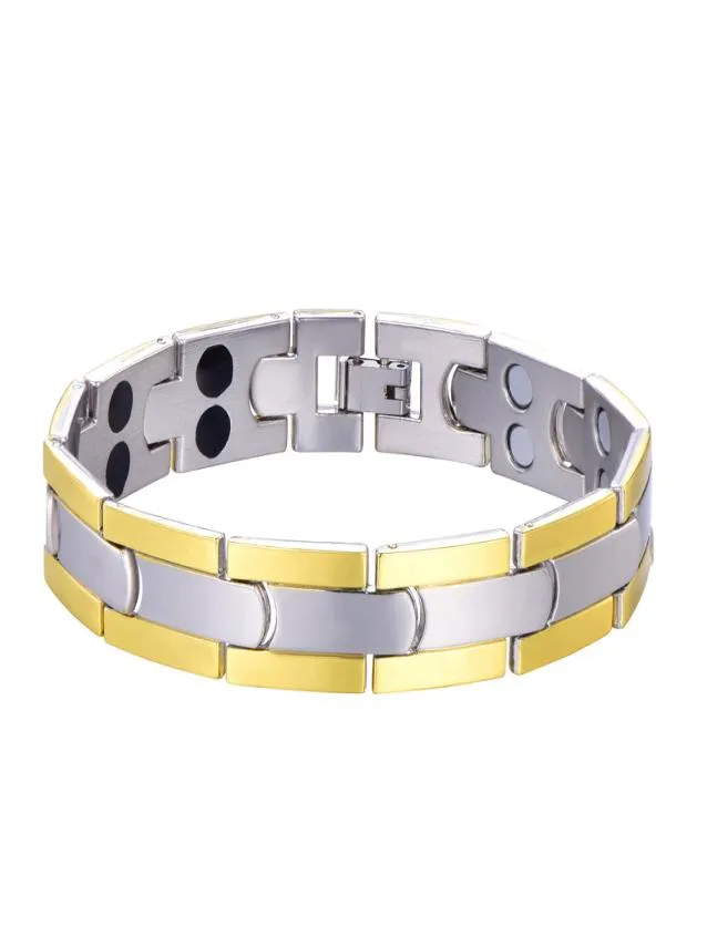 Fashion Femmes Hommes Bracelet de chaîne de liaison Femme Magnetic Health Brangle Femelle Bijoux en cuivre de haute qualité 5611144