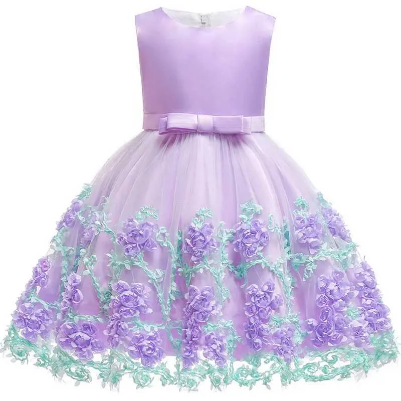 Mädchenkleider Baby Kinder Tutu Geburtstag Prinzessin Party Kleid für Mädchen Kinderkinder Kinder Kinder elegante Kleidung Kleidung für Mädchen Baby Mädchen Kleidung