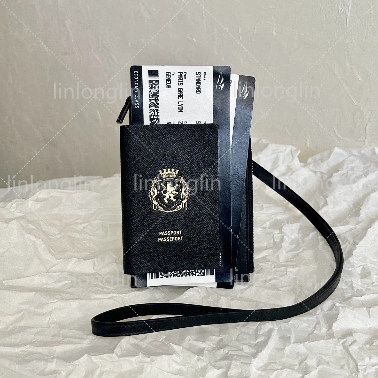 Men Passeport Holder Luxury Designer Card Passeport Cover Fashion Cow Hide Business Protection Busin