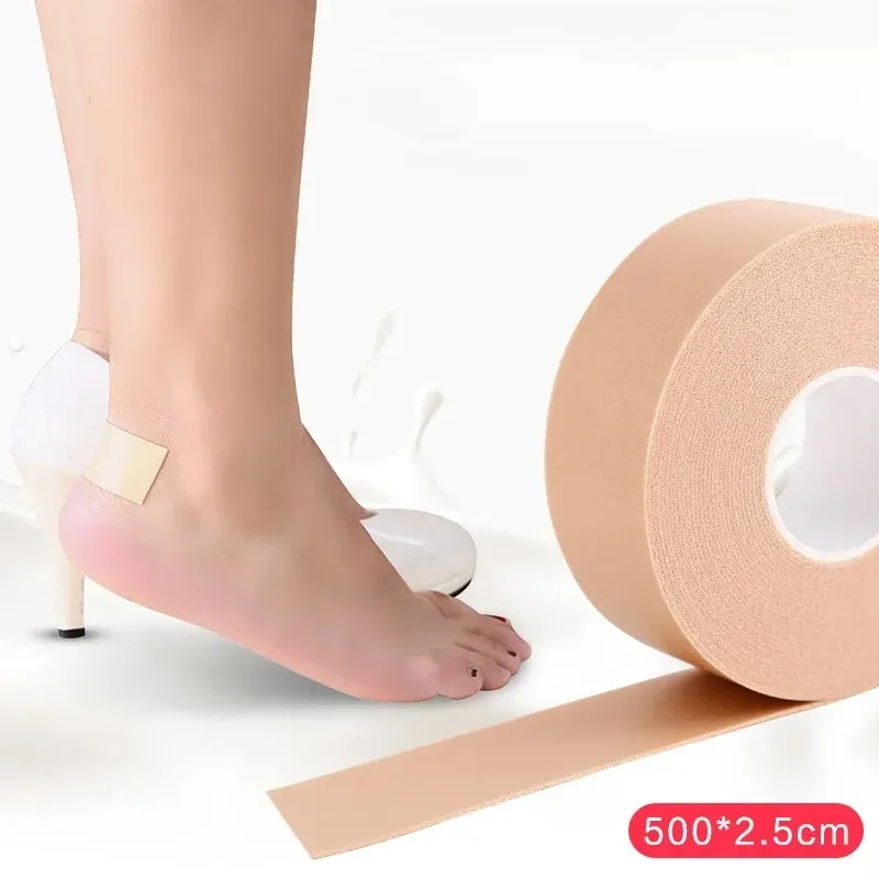 1 Roll Multi-functional Bandage Rubber Plaster Tape First Aid Kits Self-adhesive Elastic Wrap Anti-wear Waterproof Heel Foot Pad