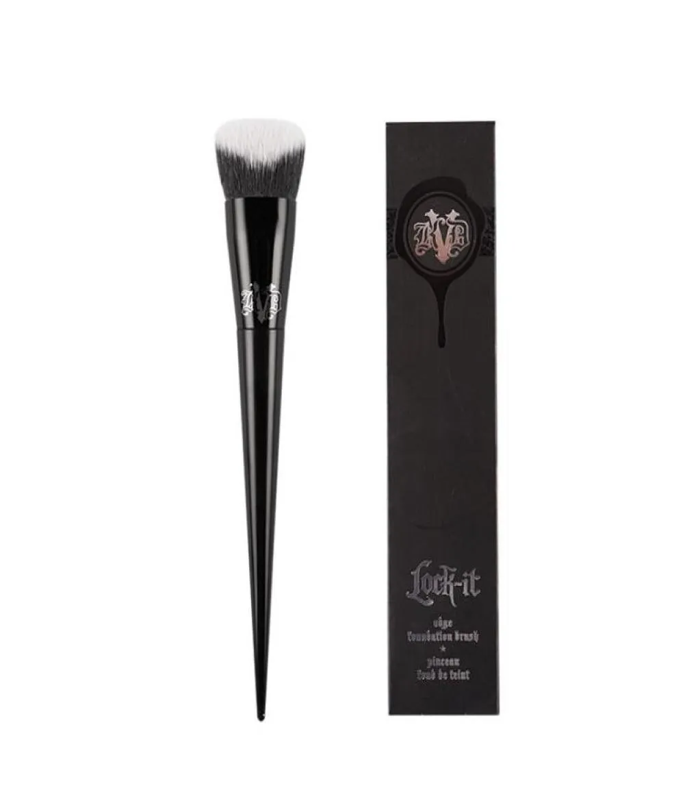 3D Lockit Edge Foundation Brush 10 Black Perfect Foundation SCULPT Contour Makeup Brush2473375