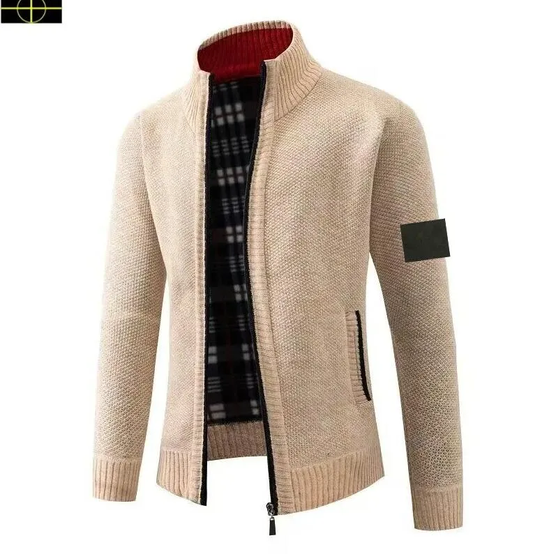 Pull d'île de veste de pierre Brand de luxe Chandis masculins Hémers Femmes Femmes Sweatshirts de haute qualité Designers tricot Hip Hop Streetwear Cardigan Pull C35