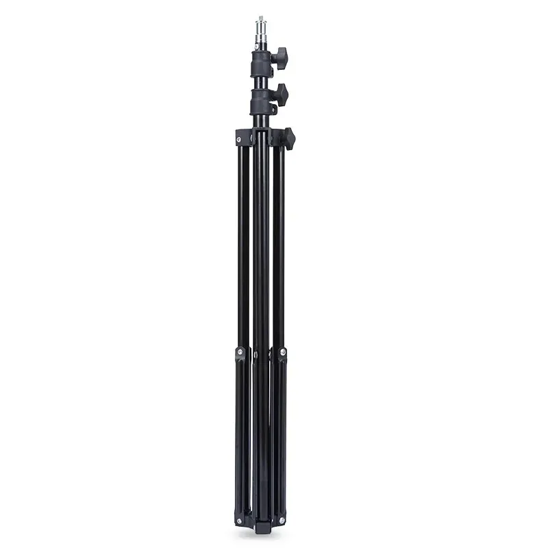 550 cm heigth aluminium stativ med 1/4 skruv för GoPro Huawei Telefon Live Vlog Photography Selfie Stick Stand