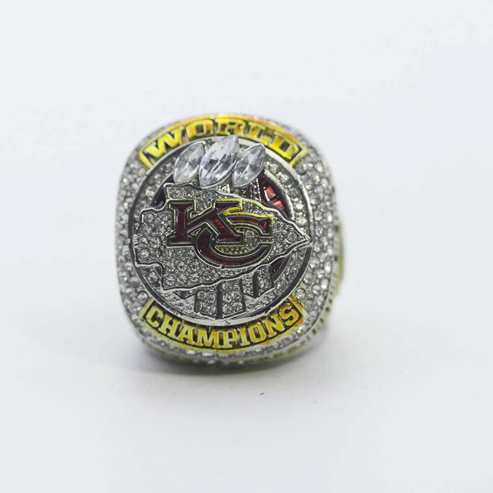 Bandringen 2022-2023 57e Super Bowl Kansas Chieftain Champion Ring No. 15 Mahomes MVP Ring
