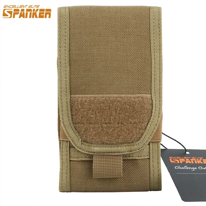 Sacs Excellent Elite Spanker Tactical MOLLE Magic Tape Version Cléle-cellule Case de téléphone Pouche pour 4,7 pouces iPhone Samsung