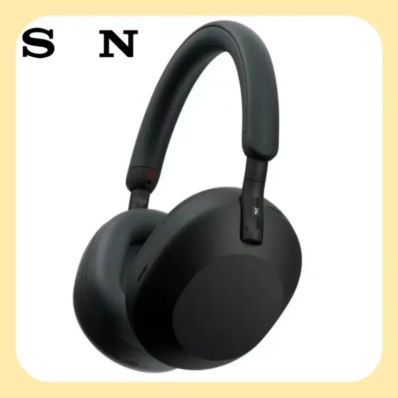 Wh-1000xm5 max hörlurar huvudmonterade bluetooth headset alla i öron trådlösa samtal hörlurar