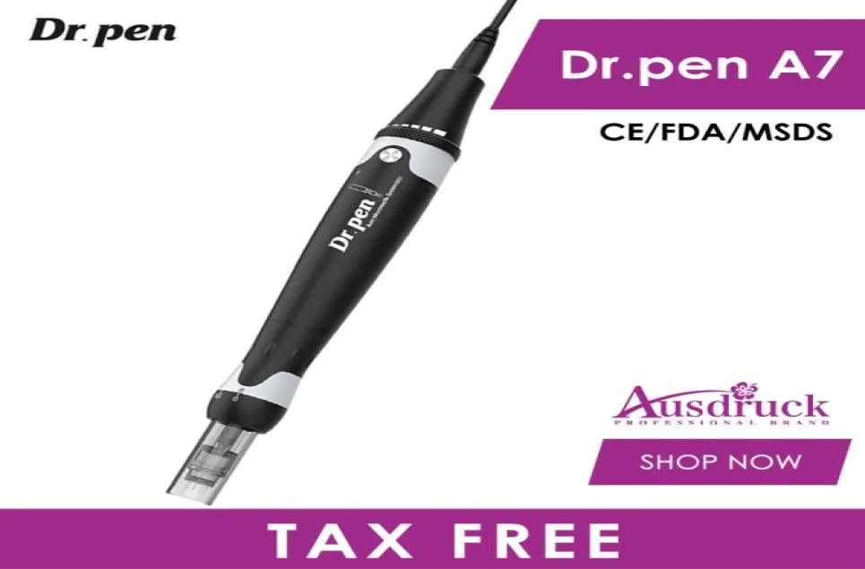 Мощный проводной дерма Pen Pen Dr Pen Ultima A7 анти -салона -микроиглинг мезо для эстетиков2204732