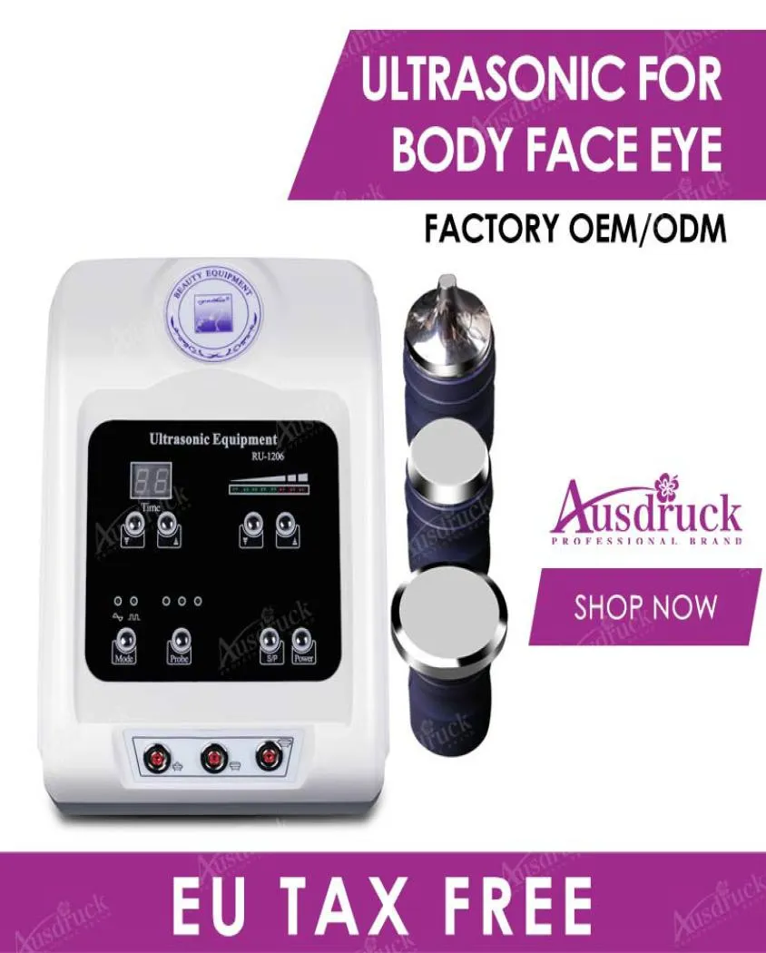 Profissional 3 Sondas Ultrassom Massagem Facial Ultrassônica Skin Strenking Device de Remoção Máquina de Remoção Máquina de Remoção Face 7373634