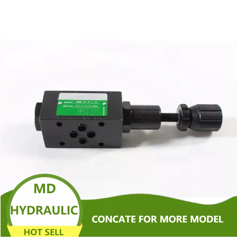 صمام الضغط hyradulic تقليل الصمام MBR-02-P1-K-20 صمام هيدروليكي MBR-03-P1-K-20 P2 P4