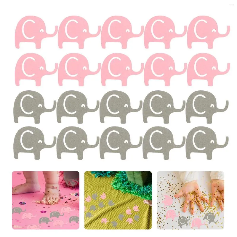Decorazione per feste 100 pezzi Tavolo da tavolo decorazioni coriandoli di elefante per compleanno bambino baby shower