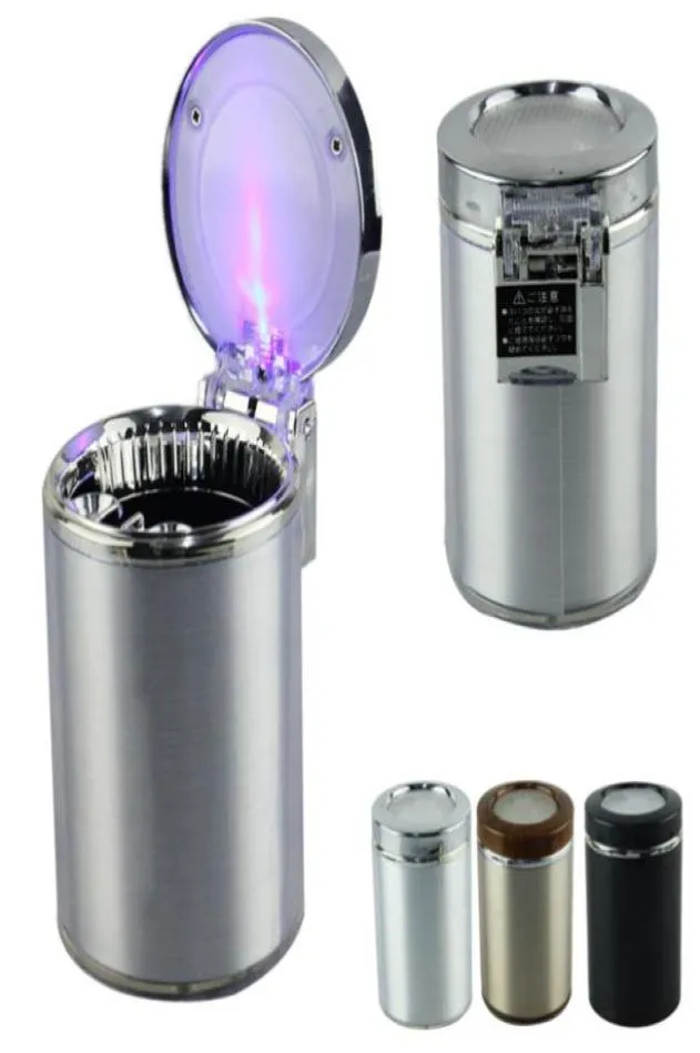 Prächtige, bewegliche Aschenbecher -Auto -LED -Aschenbecher -Aschenbecher -Zigaretten -Aschehalter -Cup TY10989147607
