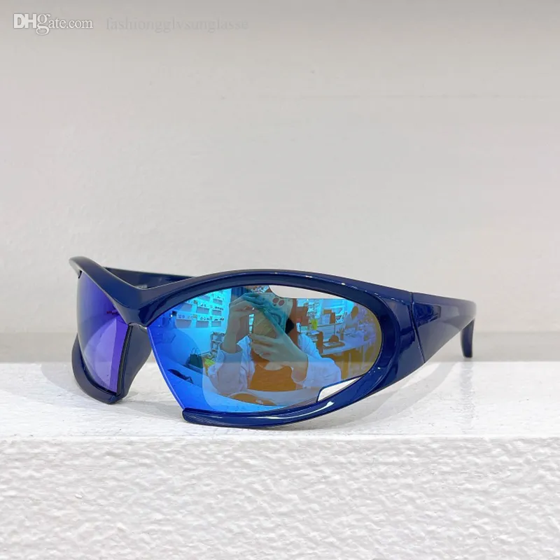 Designer Reflective Occhiali da sole Domande Occhiali da sole riflettenti Strama rettangolare Fit Goggles B 0318 Daily Beach Sports Outdoor Sports Luxury Neutral Sunglesses Uv400