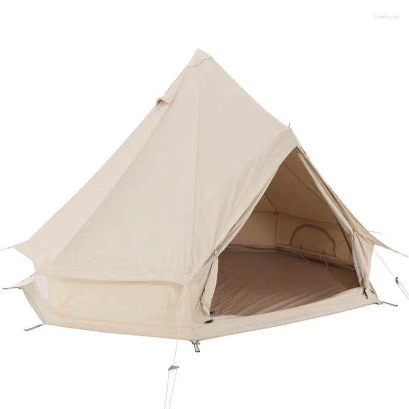 Tende e rifugi tende yurta Netflix Cotton Cotton Camping Luxury Campsite Doppio piano