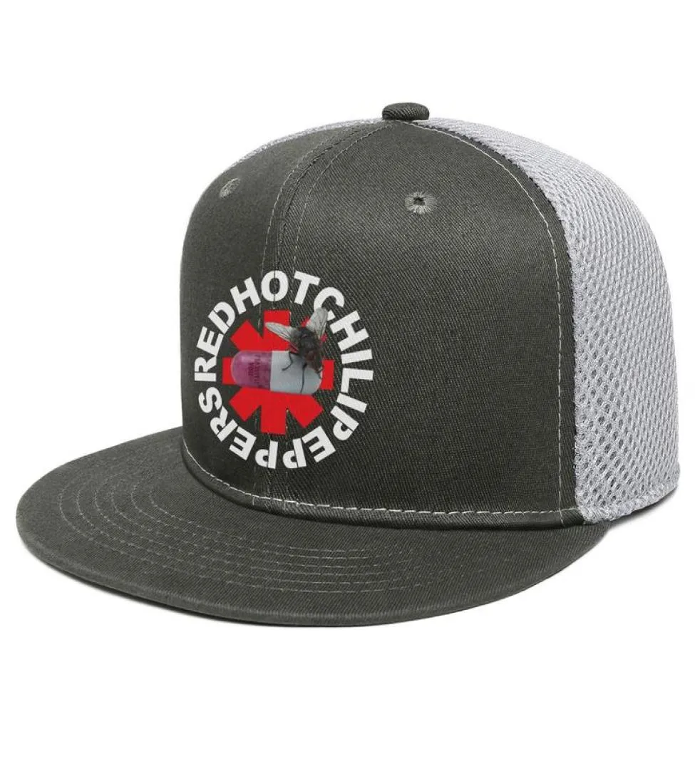 Red Chili Peppers I039M con te unisex Flat Brim Trucker Cap da baseball Cappelli da baseball Logo Rhcp dal modo in cui Vintage Bra7986164