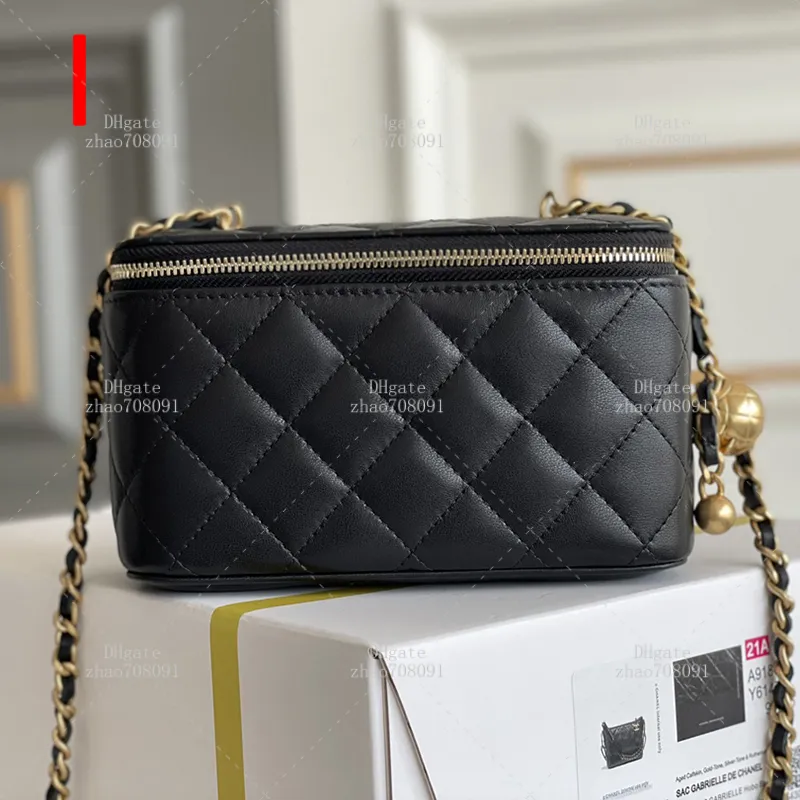 Cosmetic Bag 10A Top Quality Designer Bag 16cm Chain Bag Genuine Leather Shoulder Bag Crossbody Bag With Box C403 From 245 9 DHgate
