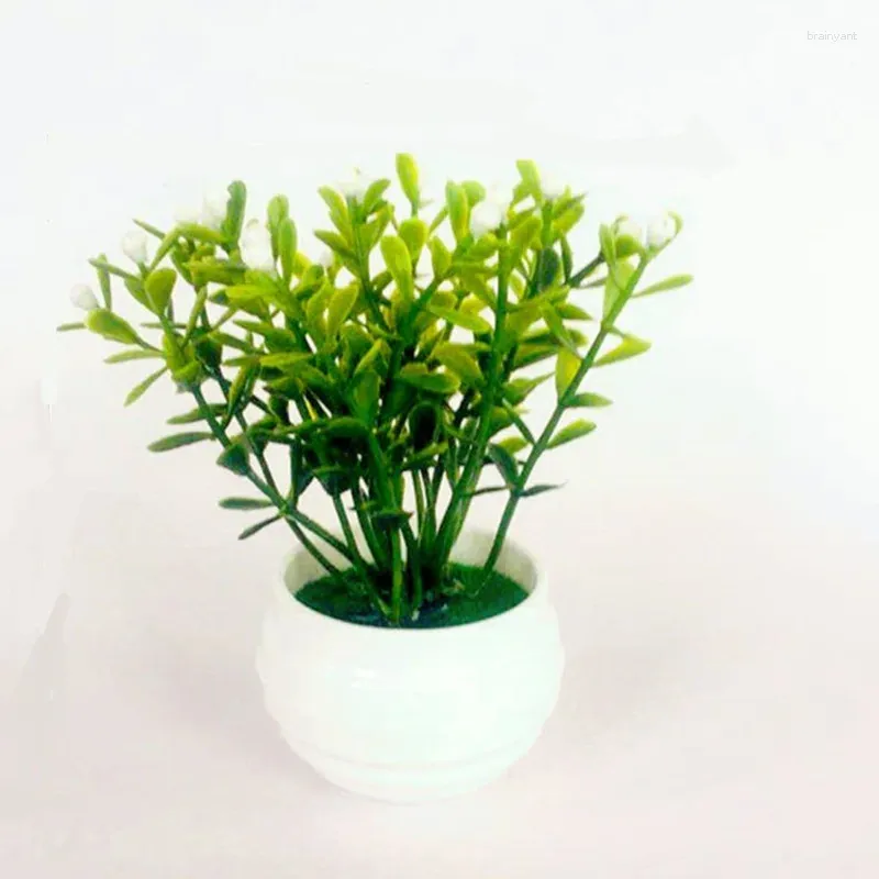 Decoratieve bloemen 1PC Simulatie Aloë Mini Pot Plant Display Mold Bonsai voor thuistafel Decor