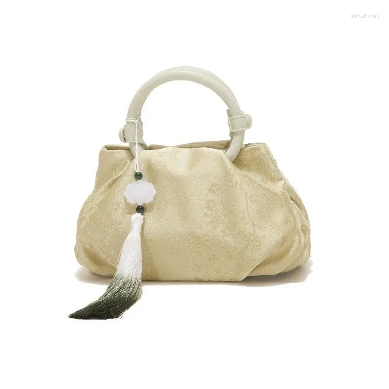 Бережь маленький роскошный дизайнер китайский стиль женский облачный облачные сумки женская кисточка мешок для кроссбак