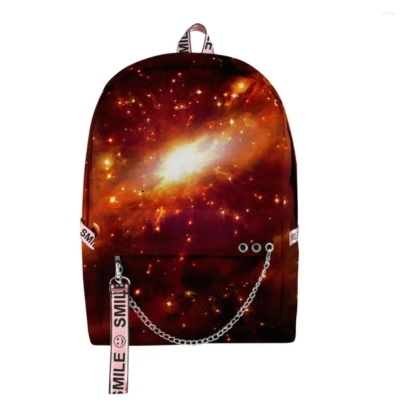 Backpack Trendy Novelty Funny Starry Sky Student School School