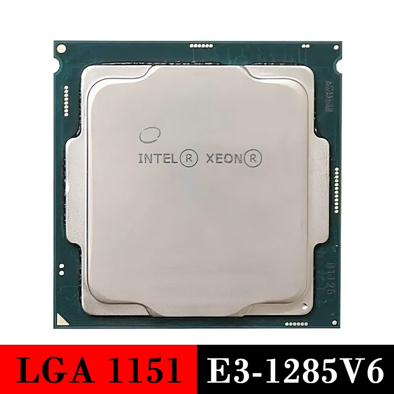 Använde serverprocessor Intel Xeon E3-1285V6 CPU LGA 1151 DDR4 DDR3L 1285 V6 LGA1151