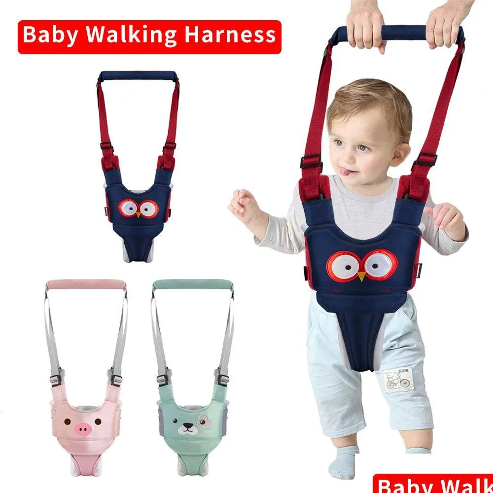 Baby Walking Wings Toddler Walker Care Activity Apprening Aid Helper REINS REINS REINS HARNESS ACCESSOIRES CEAUTRE POUR 7-24 MOSE BEBE UNI D DHG7I