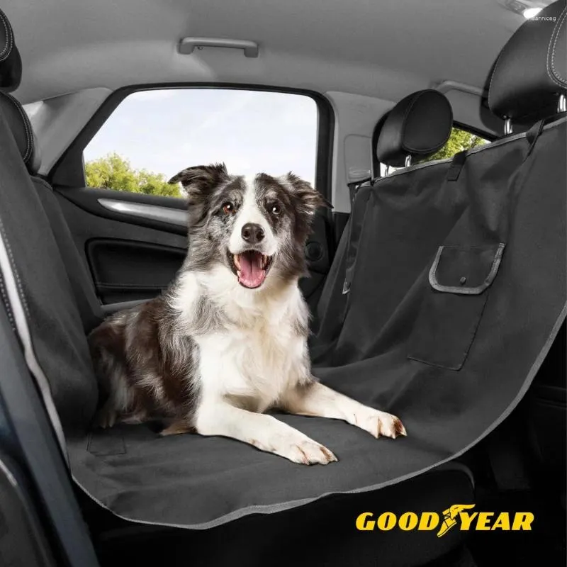 Hundbärare Goodyear Hammock Car Seat Cover Waterproof Protector för husdjur