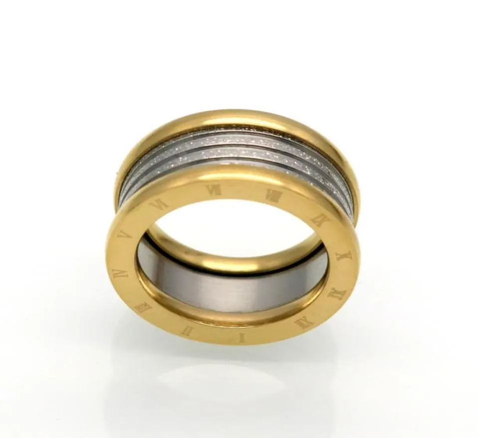 Pierścienie miłosne dla nastolatków biżuteria mody Kobiety mężczyźni pierścionek klasyczny urok stali nierdzewnej spirala