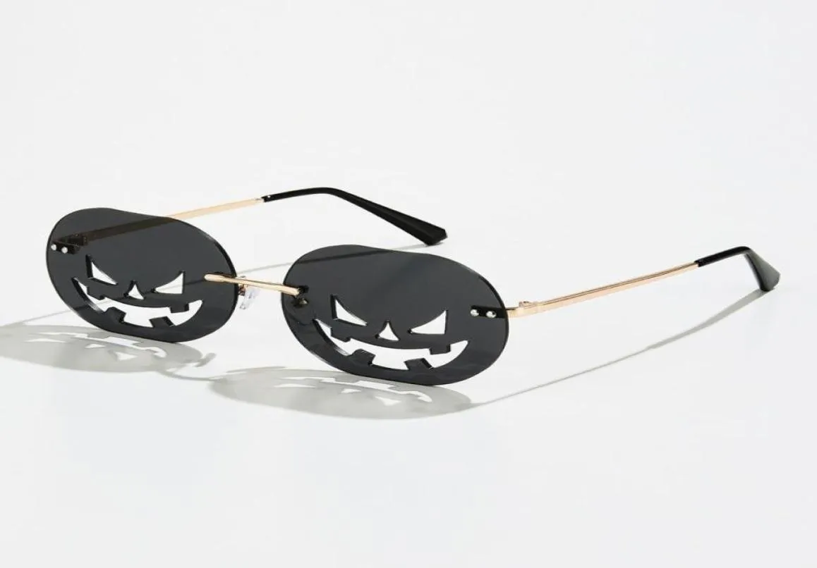 Солнцезащитные очки из тыквы без оправы.