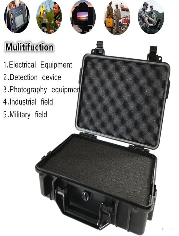 Stoßdämpfer Kamera Sicherheitsbox ABS Versiegelte wasserdichte Hartkästenausrüstung Hülle mit Schaumstofffahrzeug -Werkzeugkasten wirkungsbeständiger Koffer C46915559
