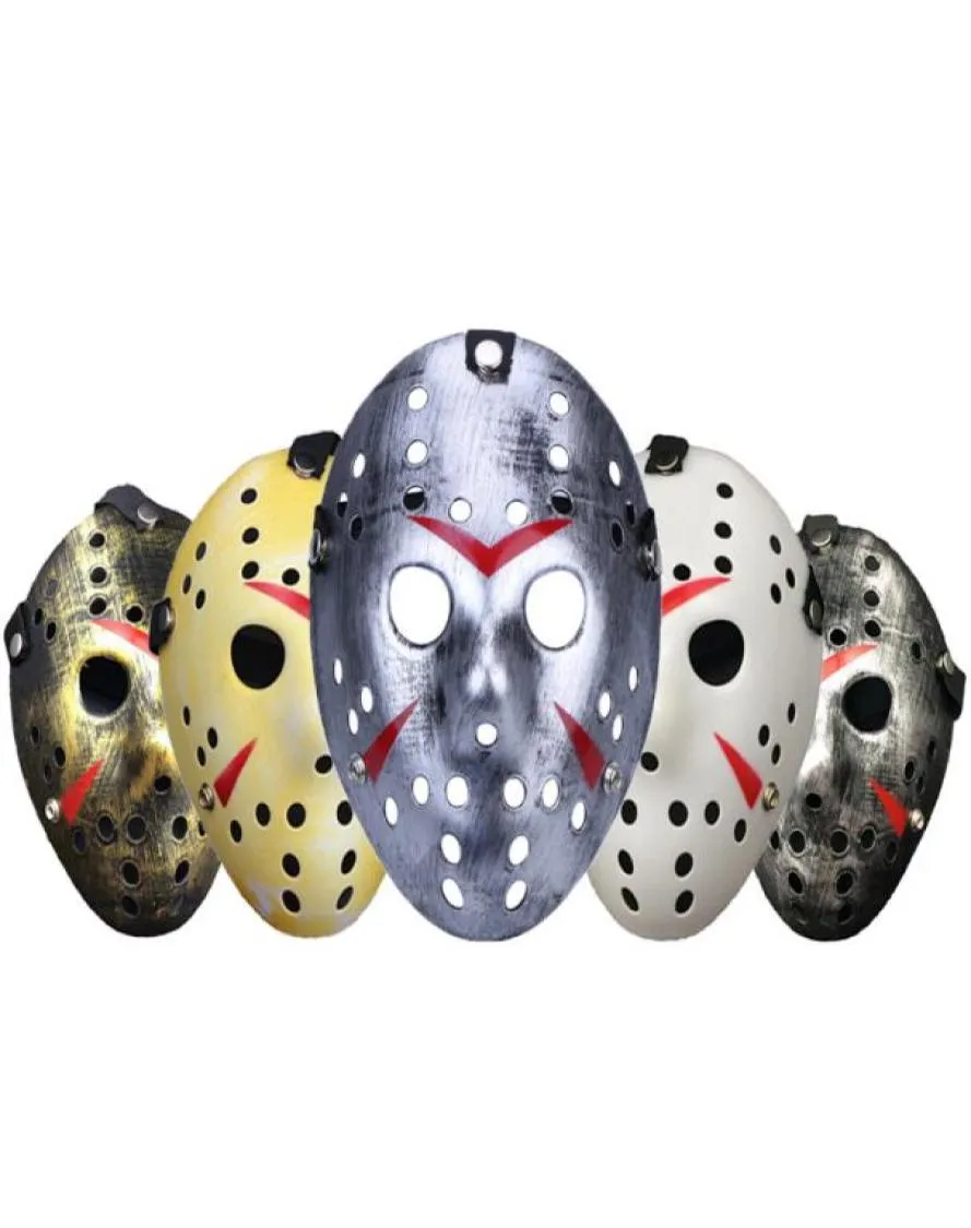 Jason Voorhees Mask Halloween Horror Masks Party Maske Mascherade Cosplay Venerdì il 13 ° Maschese Scary Masque Funny Terror Mascara Prop1735544