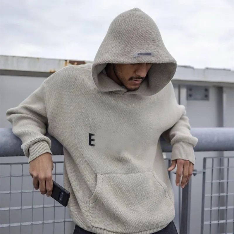 Pullover Hoodie Essentials Fear Of God Knit Sweater FEAR OF GOD