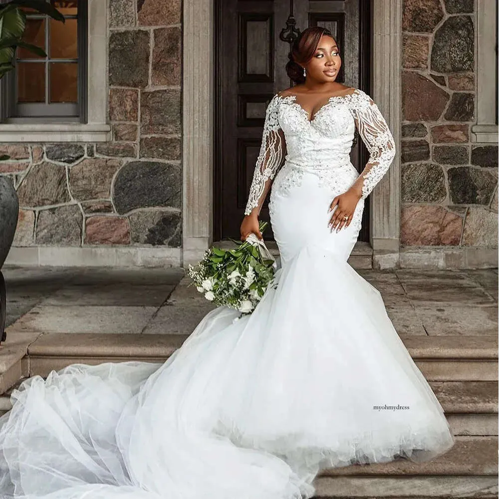 beaded wedding dress sleeves Chic and Holland HF110377 Beaded Column Gown – Mydressline main image 0