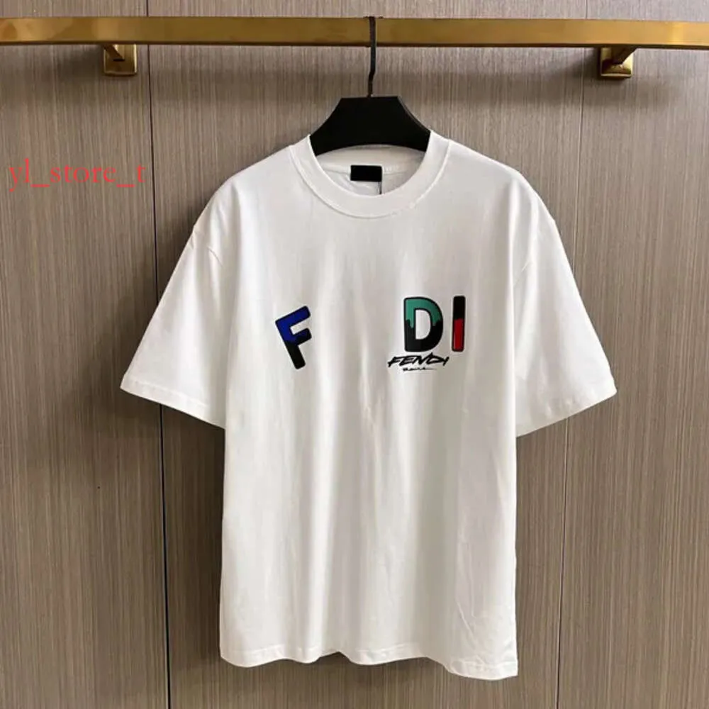 Designer T -Shirt Luxury Brand Clothinghigh Quality Tags Buchstaben Mode reine Baumwolle Rhude Mens T -Shirt Frühling Sommer Tide Herren Damen Tees Hemden Schweißhemd 7553