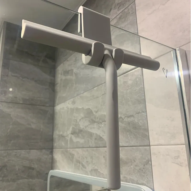 실리콘 블레이드 홀더 훅 자동차 유리 샤워 샤워 스퀴지 스크래퍼 240429가있는 가정 유리 와이퍼 청소 욕실 거울 클리너